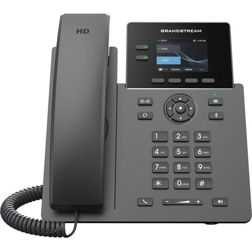 2 Lines, 2 SIP Accounts, 2.4 in Colour Screen with PoE