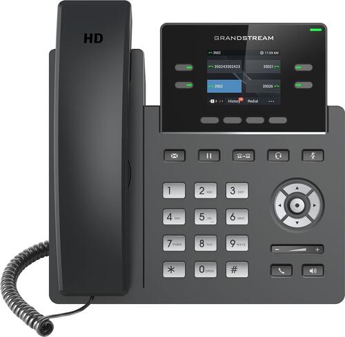 2 Lines 2 SIP Wi-Fi Connected 2.4in Colour Screen IP Phone