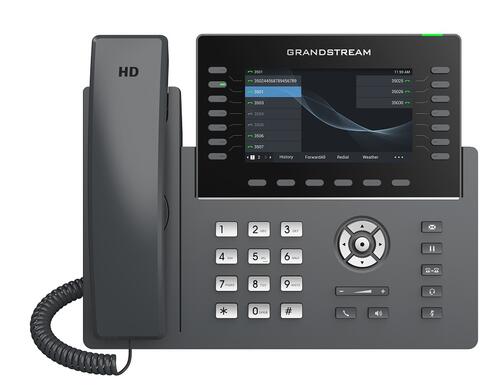 IP Phone, 12 Line, Carrier-Grade, Colour Touch Screen, Wi-Fi