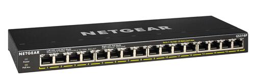 16-Port Gigabit Ethernet PoE+ Switch