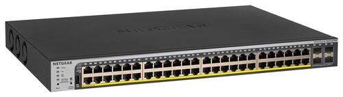 48-Port Gigabit PoE+ Managed Switch, 4 SFP Ports, Insight Managed