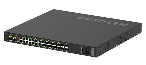 AV Line PoE+ Managed Switch, 24x1G, 2x1G, 4xSFP+ (M4250-26G4XF-PoE+)