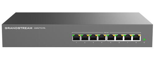 8-Port Gigabit Ethernet PoE+ Switch, Unmanaged, 8 ports PoE+