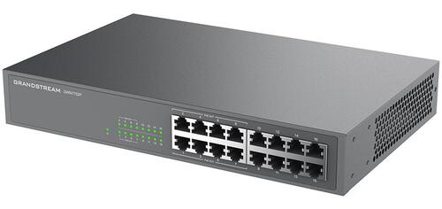 16-Port Gigabit Ethernet PoE+ Switch, Unmanaged, 8 Ports PoE+