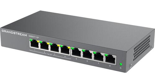 8-Port Gigabit Layer 2-Lite Managed Ethernet PoE Switch, 4x PoE/PoE+ or 24VDC PoE