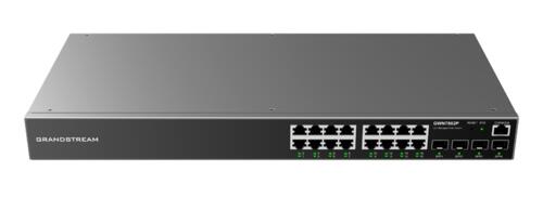 16-Port Gigabit PoE+ Managed Ethernet Switch, 4x SFP, 240W PoE