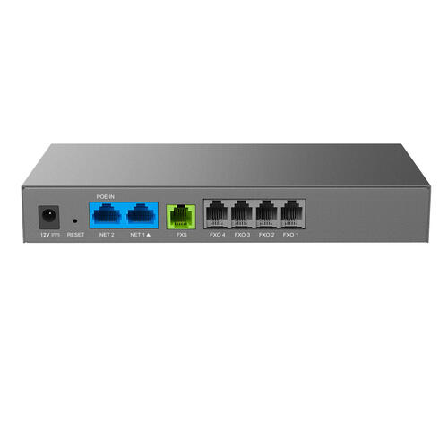 4 Port FXO, 1 Port FXS VoIP Gateway with NAT Router