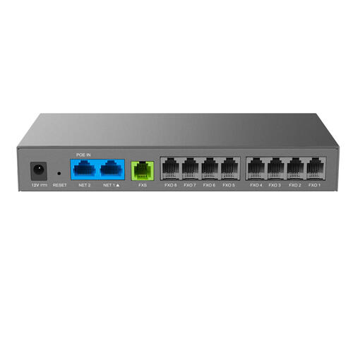 8 FXO, 1FXS, 2 Gigabit Ethernet, PoE, Nat Router