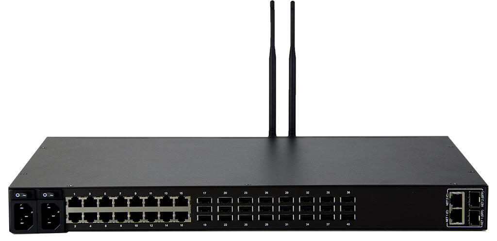 16-Port Serial and 24-Port USB, Dual AC, V.92 modem