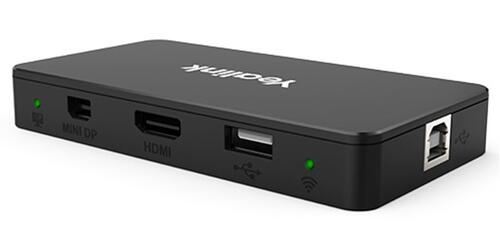 Dedicated, compact screen-sharing box designed for Yealink MVC (Microsoft Teams Rooms) systems