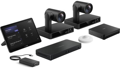Teams Room Video Conference System, UVC86 x 2, MTouch Plus, Room Sensor, AVHub, MVC-BYOD-Extender, RCH40E2