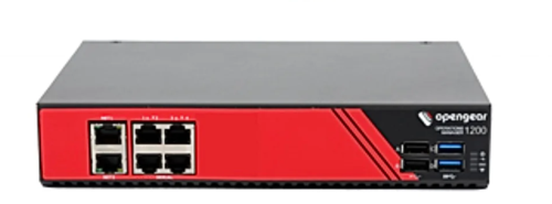 OM1200 Operations Manager, 4x serial straight pinout, 2x 1GbE, x86 1.4GHz 4-core 2GB mem 16GB SSD, TPM 2.0, Dual Global Power Supply