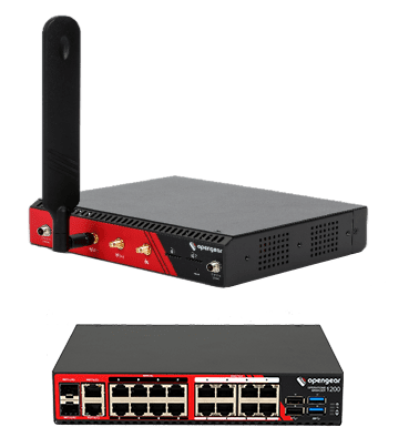 Operations Manager, OM1200-L appliance, 8 serial straight pinout + 8x 1GbE switch, 2x 1GbE with SFP