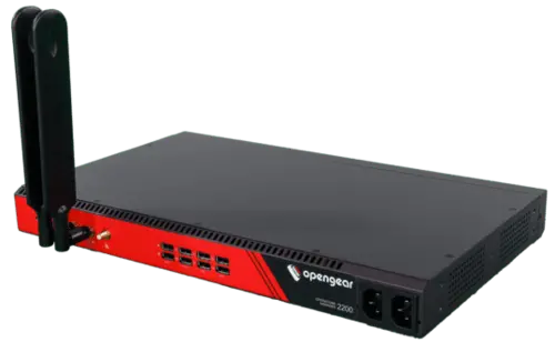 Console Server + Automation, 24x serial, 24x 1GbE, 4G LTE, 2x 1GbE/SFP , C14 Power Connector