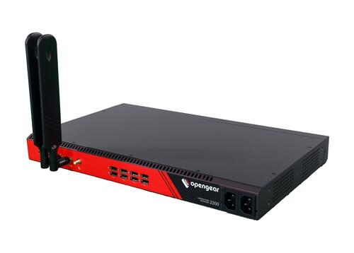 OM2216, 16 selectable serial ports, 1GbE with SFP,  Docker Support, TPM 2.0, 4G LTE-A Pro Global, Dual DC