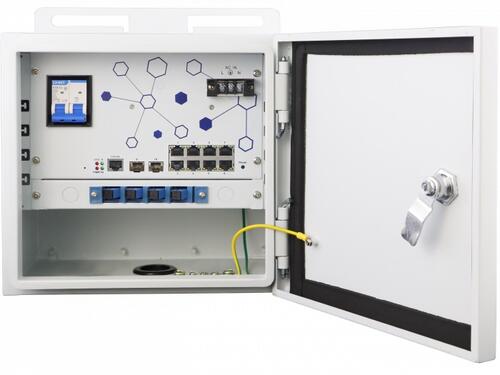 10-Port Gigabit Ethernet Outdoor PoE Managed Switch