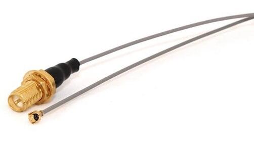 RP-SMA Female Bulkhead to U.FL 20cm Coax Pigtail