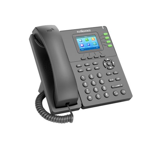 Economic Desktop IP Phone, PoE, WiFi, Colour Screen