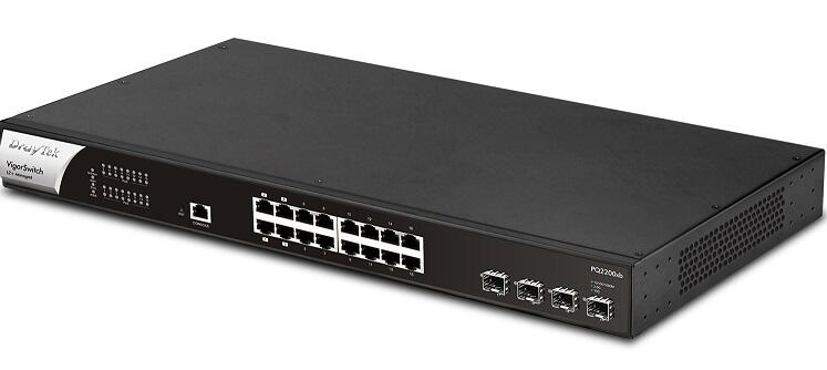 20-port Managed PoE++ switch, 16x 2.5GbE, 4 x SFP+
