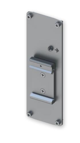 Teltonika TSW2 Rear Panel with DIN Rail Holder for TSW200, TSW210