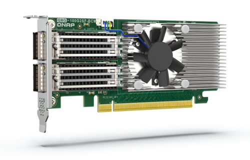 Dual-port, 100 GbE network expansion card