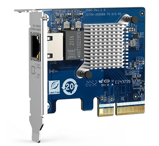 Single-port (10Gbase-T) 10GbE network expansion card, PCIe Gen3 x4