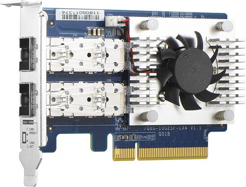Dual-port 10 GbE SFP+ network expansion card, SFF, PCI-E GEN3 X8