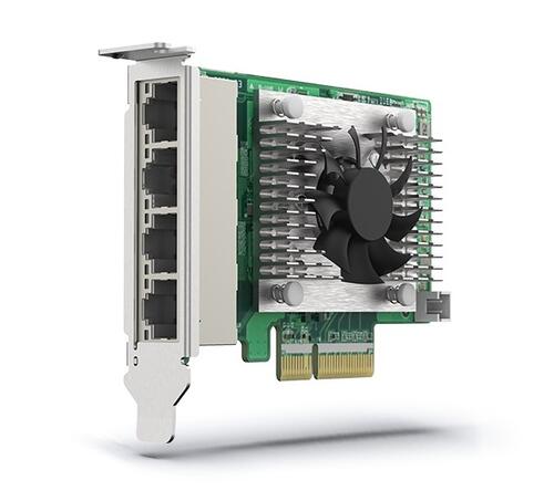 Quad port 2.5GbE Network Card for NAS, Server or PC