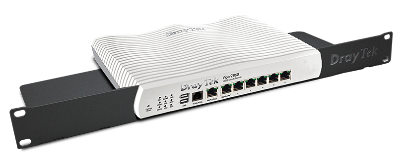 ADSL / VDSL / UFB Router with Firewall and VPN, with Rackmount Kit