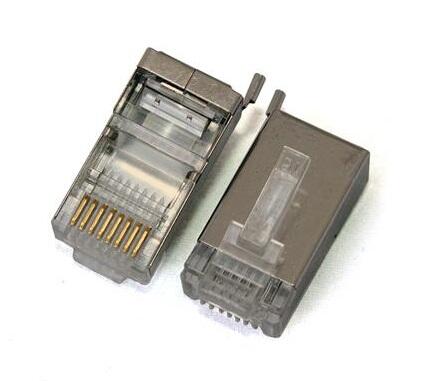 Bulk Pack 100x RJ45 Connectors for Outdoor Shielded CatX Cable