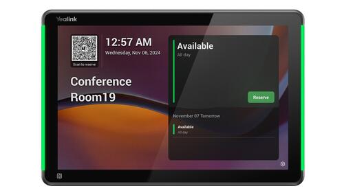 Purpose-Built Meeting Room Scheduling Panel, Enhanced