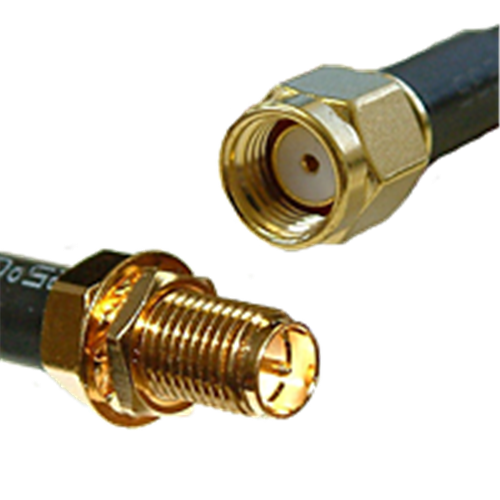 20cm WiFi antenna extension cable, RP-SMA Male to Female