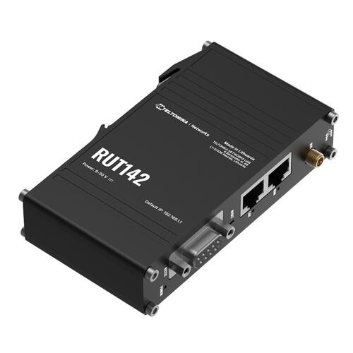 DIN Rail Mountable Industrial Ethernet Wi-Fi Router with RS-232