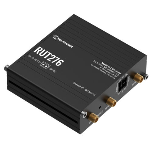 5G RedCap Dual SIM Wi-Fi Router with Serial RS232 and RS485 interfaces