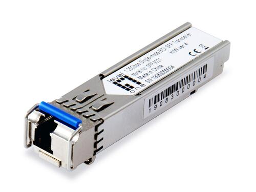 Gigabit Singlemode Bi-Di SFP Transceiver, 10km, TX 1310nm / RX 1550nm