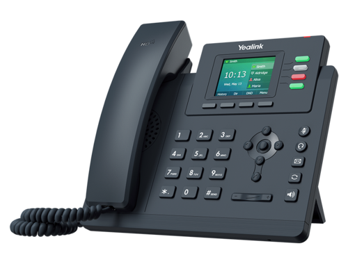 IP Phone, Dual Gigabit Ethernet, 320 x 240 backlit Colour LCD, PoE