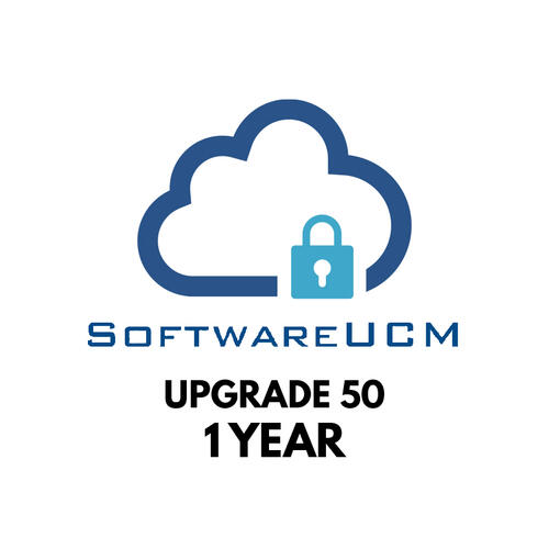 SoftwareUCM Upgrade 50 Subscription Plan 1 Year