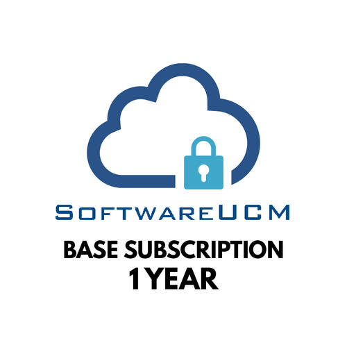 SoftwareUCM Base Subscription Plan 1 Year