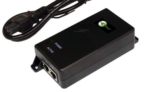 PoE Injector, 10 Gigabit Ethernet, 802.3af/at, PoE++, 56V, 60W