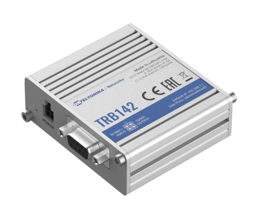 Industrial LTE to RS232 Serial Gateway, Cat 1