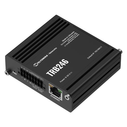 Cellular All-In-One Industrial M2M 4G/LTE Cat 4 Gateway with GPS, RS232, RS485 and I/O