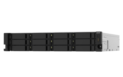 12-Bay NAS, Quad-core 1.7 GHz CPU, 4GB RAM, Rackmount, Dual Power
