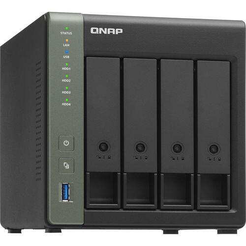 4-Bay NAS, Quad-core 1.7 GHz CPU, 2GB RAM, 10GbE