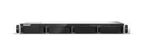 Short depth rackmount 4-bay NAS, supporting 2.5GbE/10GbE connectivity and M.2 NVMe SSD caching