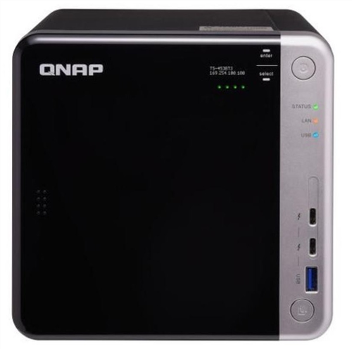 4-Bay NAS with dual Thunderbolt 3 and 10GigE Network Interface