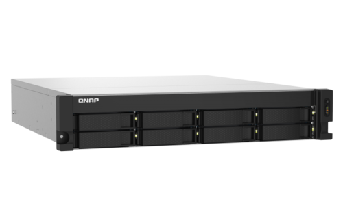 8-Bay Quad-core 1.7GHz rackmount NAS, dual 10GbE SFP+, dual 2.5GbE
