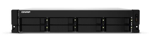 8-Bay Quad-core 1.7GHz rackmount NAS, dual 10GbE SFP+, dual power