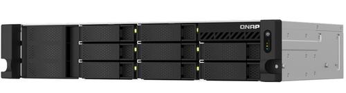 8-Bay short depth rackmount 2.5GbE NAS, space-efficient design with PCIe expandability and HDMI output