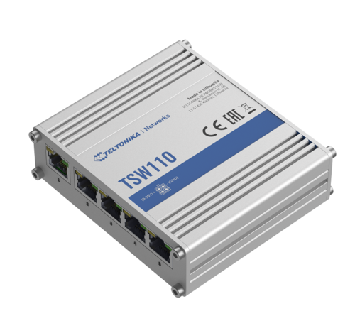 5-Port Gigabit Ethernet Switch, Industrial Grade