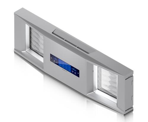Bezel for UniFi Protect Enterprise, Faceplate that integrates with NVR to provide a 4.7in. touch display and LED